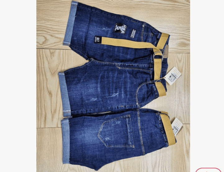 Jeans corto para niños