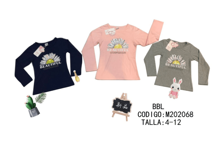 Polera manga larga