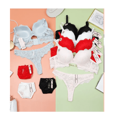 Conjunto con encaje