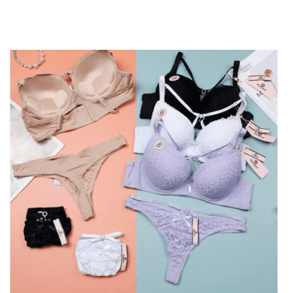 Conjunto con encaje