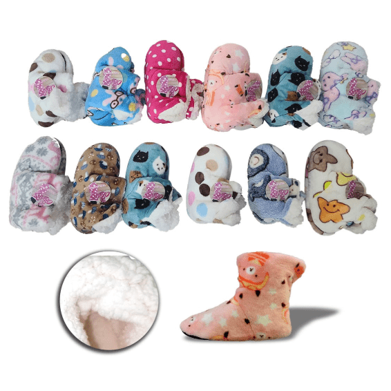 BOTAS PANTUFLAS NIÑA 