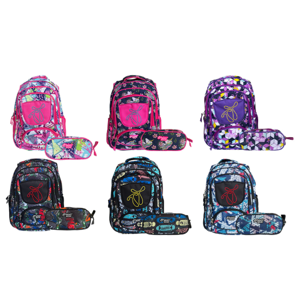 MOCHILA CON BORDADO 