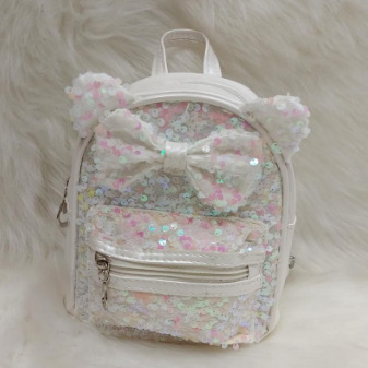 MOCHILA CON LENTEJUELA