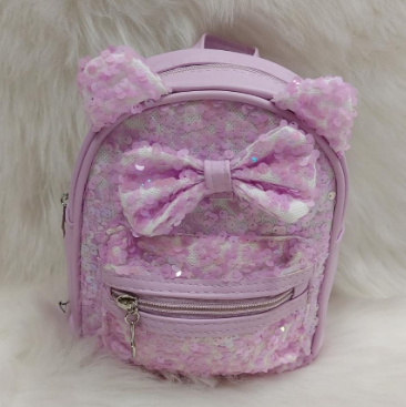 MOCHILA CON LENTEJUELA