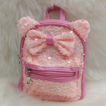 MOCHILA CON LENTEJUELA