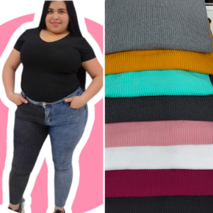 body cuello v extra linda