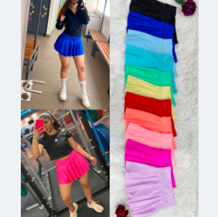 Falda Shorts plato