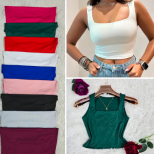 Crop Zara Cuadrado