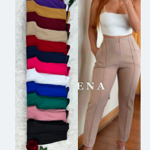 Pantalón Sastre Bolsillo y Cierre