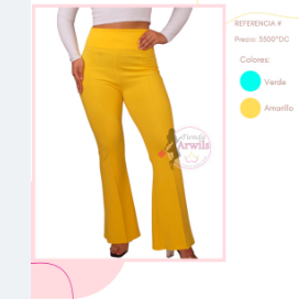 Flare pants Linea