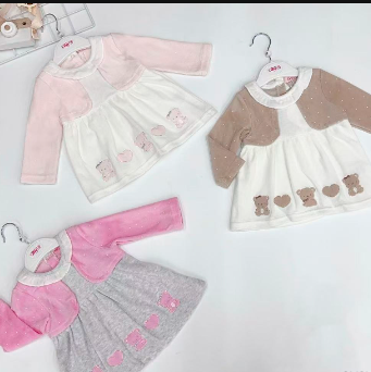 VESTIDO OSITO CON POLAR