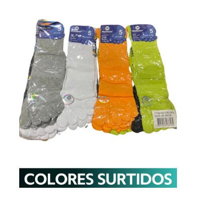 Calcetín con Dedos