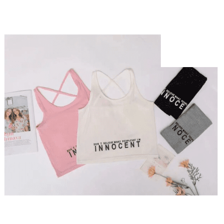 Polera con tirantes