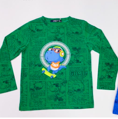 POLERA CON MANGA