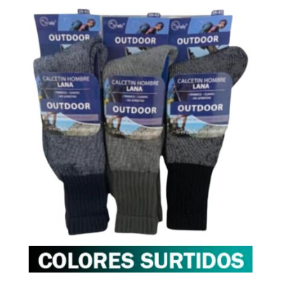 Calcetín Lana Outdoor